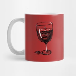 What's Up Sub Wine Mug